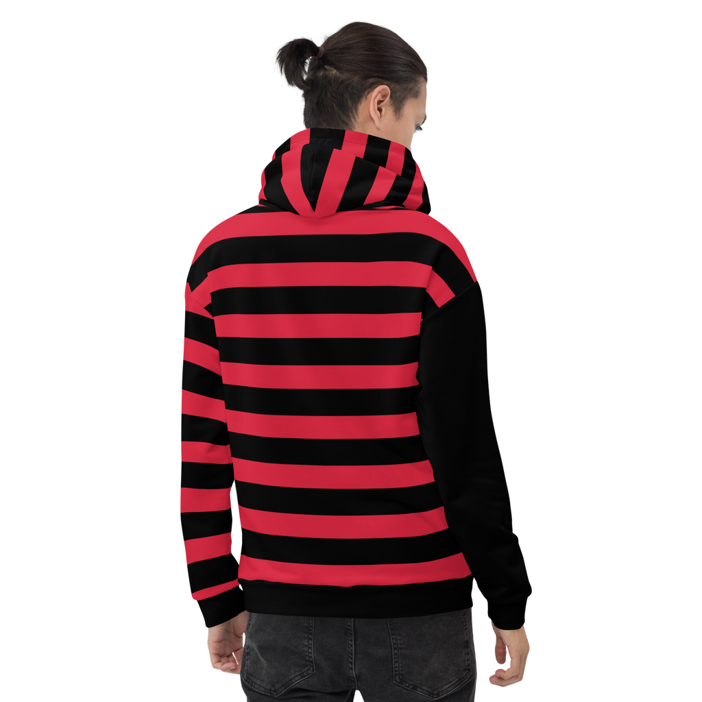 Stripe Mens Hoodie PET NESS