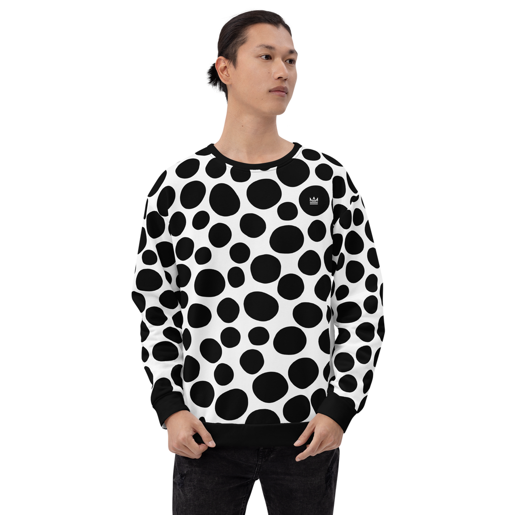 Polka Dot T-Shirt - Black/White