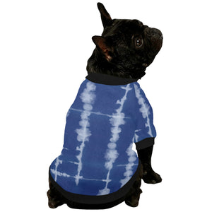Shibori Dog Shirt - Small Dog