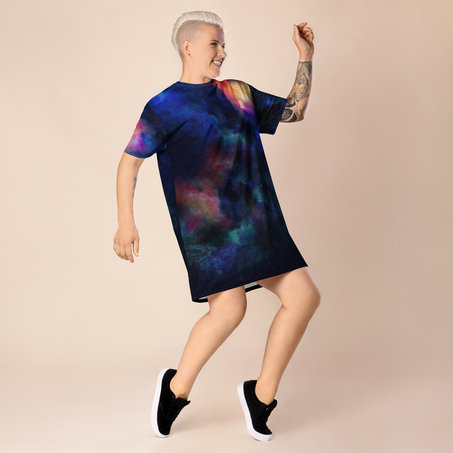Cosmo Space Tee Dress