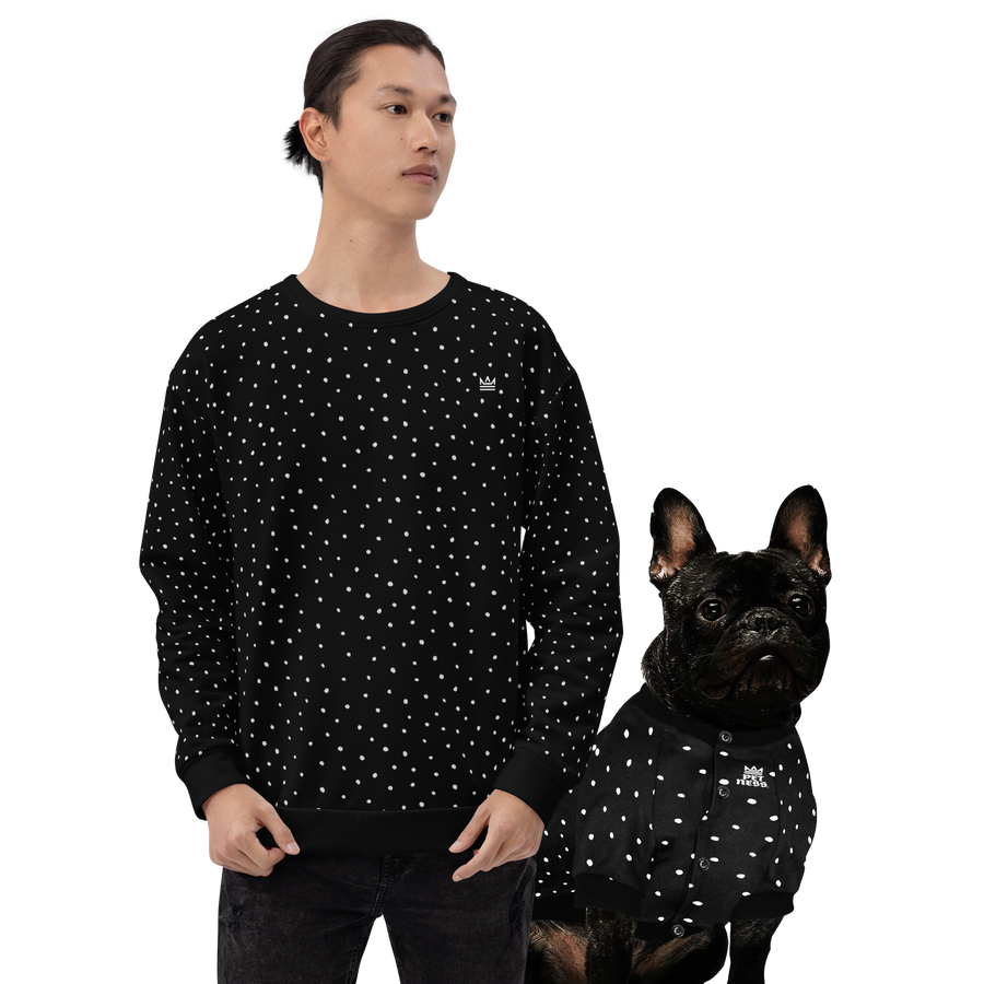 Polka dot sweater sales mens
