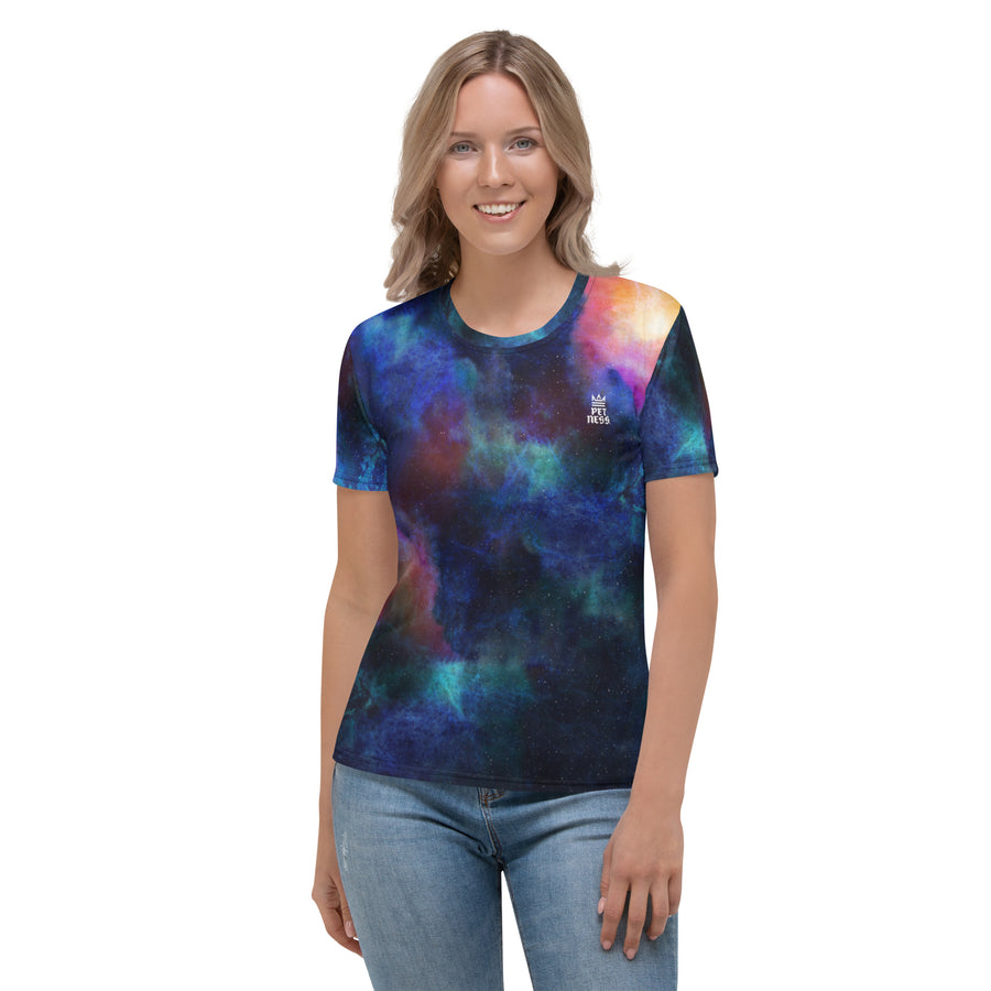 Cosmo Space Womens T-shirt
