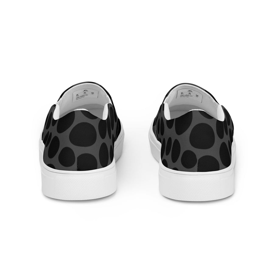 Polka Dots Mens Slip-on shoes